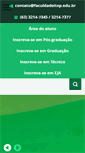 Mobile Screenshot of faculdadeitop.edu.br